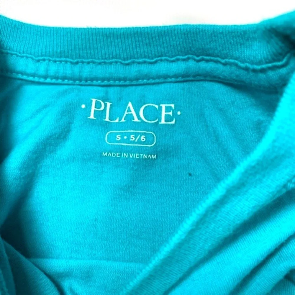 Children’s Place | Teal Graphic Skateboard Short Sleeve